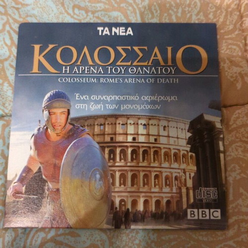Colosseum Rome's Arena of Death DVD like new, tribute