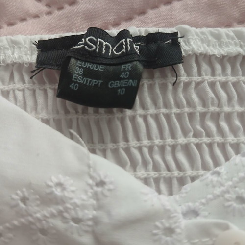 Esmara white summer dress, medium size