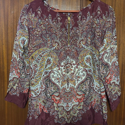 Massimo Dutti women's blouse size M, like new, multicolored