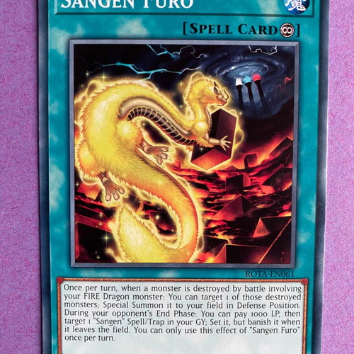Sangen Furo Yu-Gi-Oh! Card 1st Edition near mint