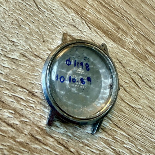 Omega Seamaster De Ville Vintage 135.010 watch case used, silver