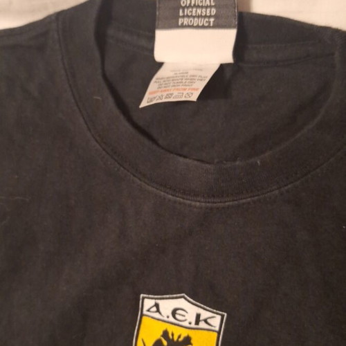 AEK Champions League T shirt like new, collectible kids XL size