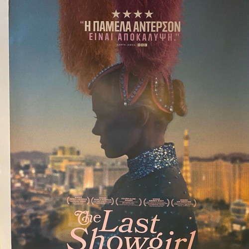 The Last Showgirl poster like new, movie