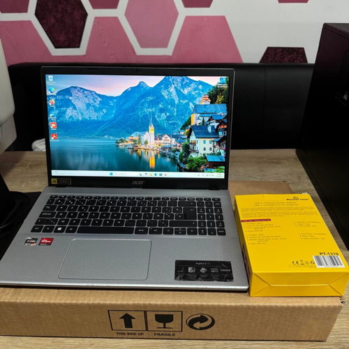 Acer Aspire 3 15.6" Full HD laptop like new, AMD Ryzen 7, 16GB RAM, 500GB SSD, Windows 11 Pro
