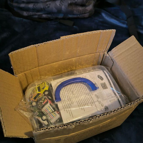 Toy cars brand new, pack of 50 with carrying case