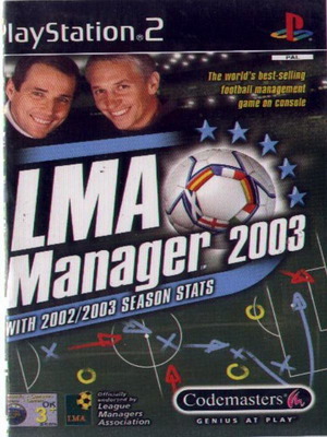 LMA Manager 2003 PlayStation 2 used