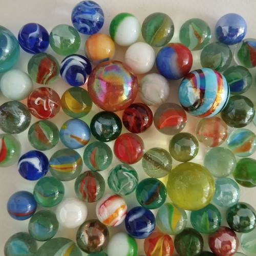 Selective marbles used, pack of 100