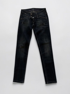 Edward Jeans Beverly skinny jeans used, dark blue, size 36