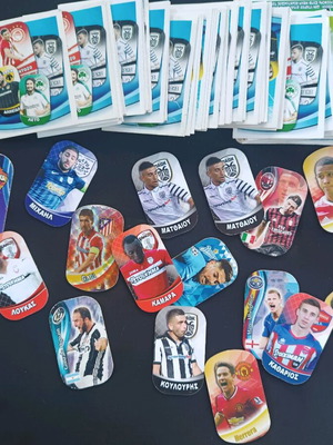 Football metal tags used, pack of 20, Super League stars