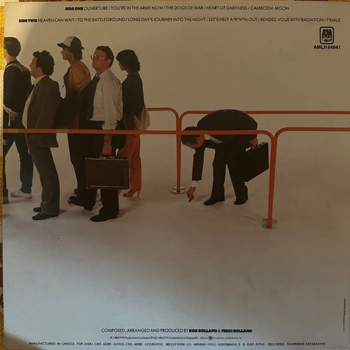 Bolland The Domino Theory vinyl LP like new, pop