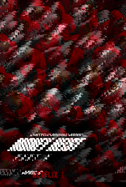 La casa de paper Money Heist poster αφίσα