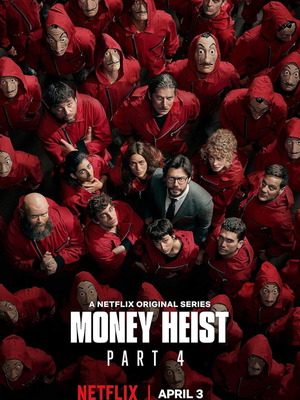 Money Heist La Casa de Papel poster like new