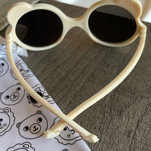 KiETLA Baby Sunglasses 0-1 Year Cream Color New