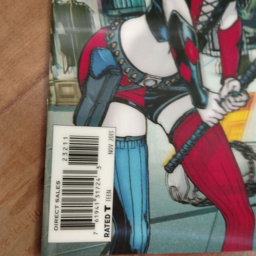 Detective Comics 2nd Series #23.2 A Harley Queen 3D cover like new