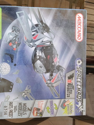SpaceChaos X Meccano assembly toy