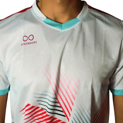 Legendary T-shirt white 100% polyester new