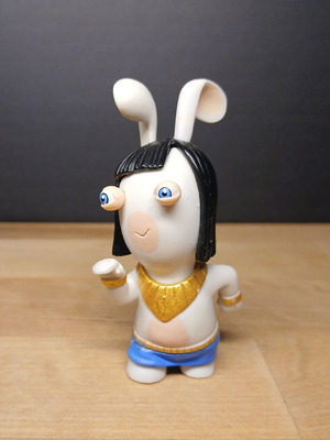 Raving Rabbids Travel in Time Collectable Figure like new