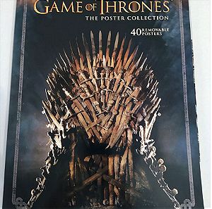 Μπλοκ με Αφίσες Game of Thrones - 36/40 αφίσες - Διαστάσεις 41 x 31 cm