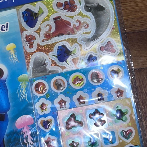 Finding Dory Colorbook stickers and coloring book new