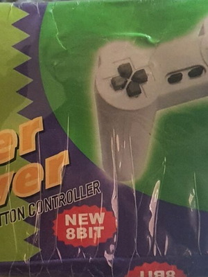 Controllers for retro consoles like new, pack of 2 sealed