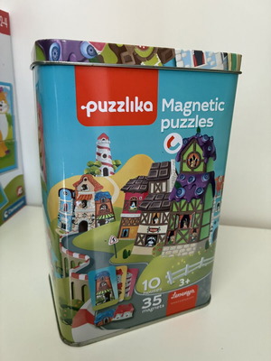 Puzzlika houses μαγνητικό παζλ σαν καινούργιο