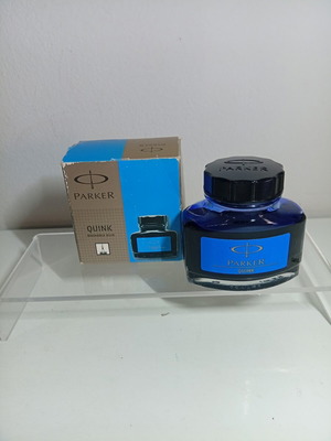 Parker Quink Washable Blue Ink 57ml like new, vintage