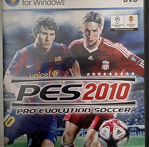 Pes 2010 pro evolution soccer PC dvd