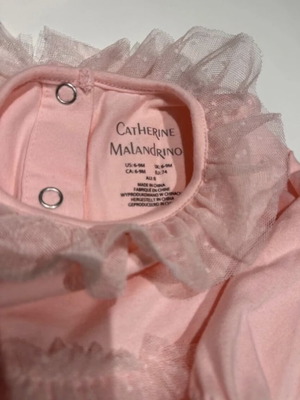 Catherine Malandrino βρεφικό φορεματάκι 6-9 μηνών με κορδέλα σαν καινούριο