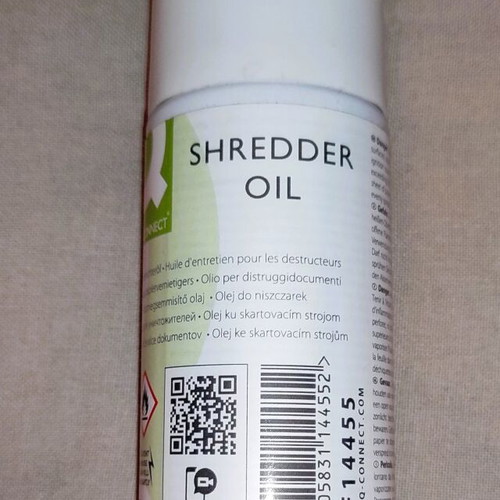 Q-Connect shredder oil 150ml new