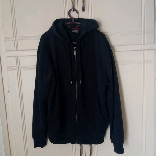 Frank Tailor sweatshirt jacket like new, black and blue, sizes M and L