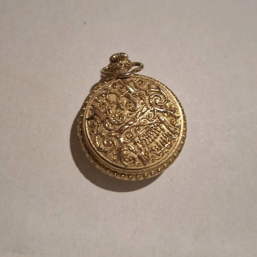 Vintage ANKER pocket watch mechanical like new, gold tone