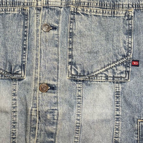 Diesel Denim Jacket like new, light blue vintage wash, classic fit