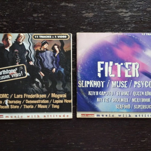 Rock Sound 2 CDs used, metal