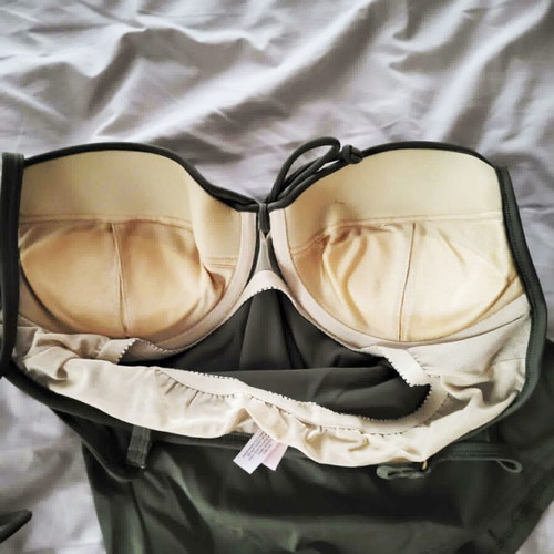 Tankini Victoria's Secret like new, medium, khaki