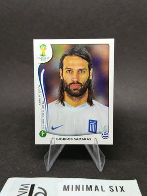Αυτοκόλλητο Giorgos Samaras FIFA World Cup 2014 σαν καινούργιο