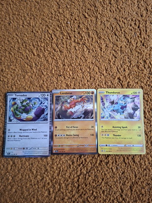 Pokemon TCG pack of Tornadus Landorus Thundorus cards new