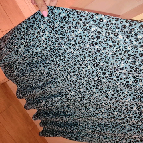 Dress airy long with flower size M