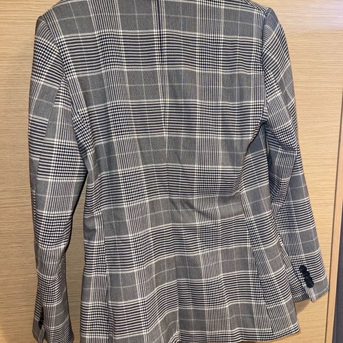H&M Grey Striped Blazer like new, size S
