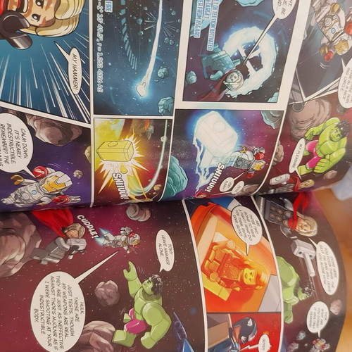 Disney Princess and LEGO Marvel magazines new in English