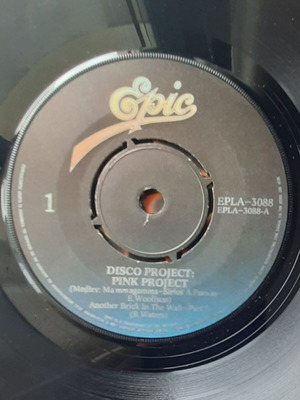 Pink Project Disco Project 7" single μεταχειρισμένο, R&B / Soul
