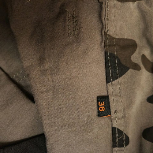 Men's military cargo pants camouflage Schott like new