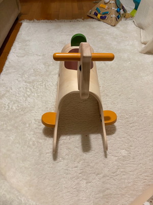 Wooden rocking horse new