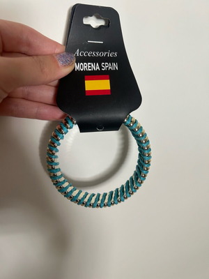 Morena Spain bracelet new, turquoise and silver