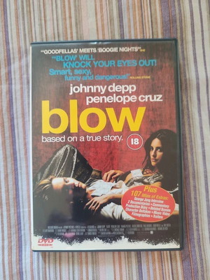 Blow DVD 2001 αστυνομικό δράμα με Johnny Depp και Penelope Cruz