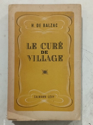 Le Curé de Village του H. de Balzac σαν καινούργιο, γαλλικό βιβλίο