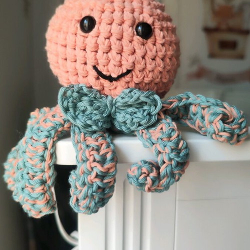 Handmade octopus toy new