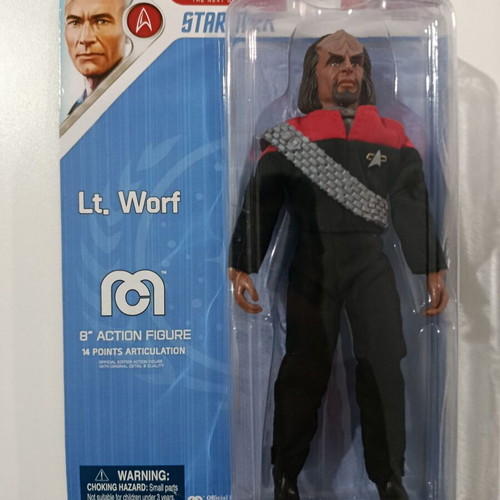 MEGO CORPORATION Star Trek: Deep Space Nine Lt. Worf 8-inch action figure