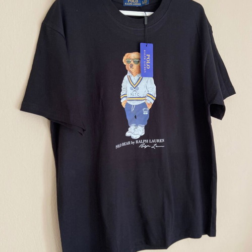 Polo Ralph Lauren Bear T-shirt new, black, size L