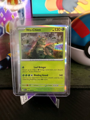Wo-Chien 018/182 Holo Pokemon Card new