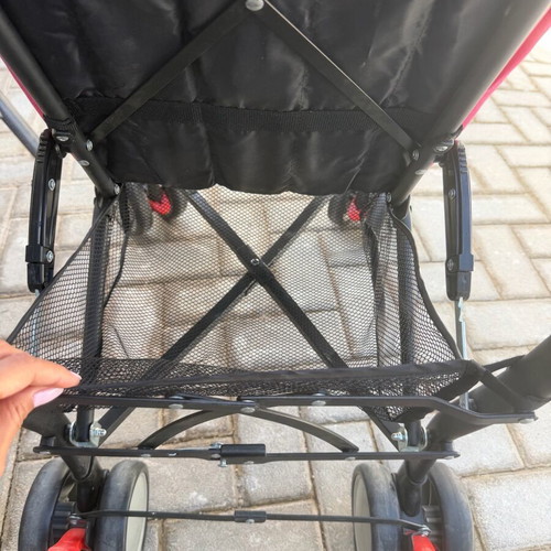 Kiddo baby stroller used, pink color